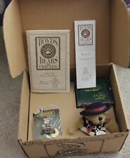 NIB Boyds Bears Box Collector Set w/ Plush, Figurine, Pin, Authenticity Caitlin picture