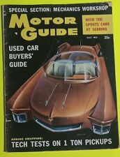 Motor Guide July 1957 Magazine picture