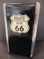 Vintage 1996 U.S Route 66 Napkin Holder Dispenser Memorabilia Souvenir Metal picture