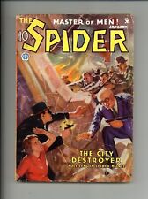 Spider Pulp Jan 1935 Vol. 4 #4 VG picture