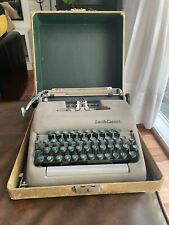 Vintage Smith Corona 1949 Sterling Portable Typewriter W/Case , Floating Shift picture