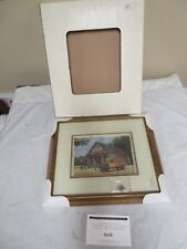 COCA COLA 3-D FRAMED ART SET PICTURE BOXED #58 / 1000 THE PAUSE THAT REFRESHES picture