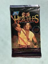 Topps Hercules 9 Deluxe Trading Cards NEW Package 1997 picture