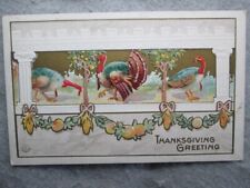 Antique Thanksgiving Greetings, J. Herman Postcard 1911 picture