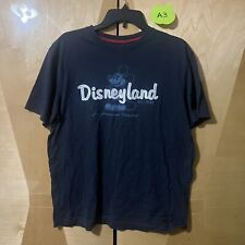 Disney Womens TShirt M Medium Dark Blue Disneyland Mickey Mouse Tee Shirt picture