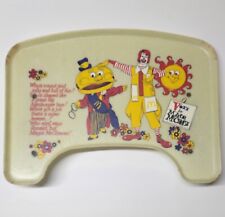 Vintage 1970s McDonald's High Chair Tray Ronald McDonald Mayor McCheese picture