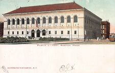 Public Library, Boston, Massachusetts, Early Postcard, Used in 1907 picture