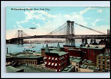 Postcard Williamsburg Bridge New York City NY G47 picture