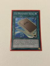 Yu-Gi-Oh TCG: 1st Movement Solo NECH-EN059 1st Edition Holo Rare Card LP-NM picture