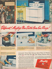 1948 Maytag New Dutch Automatic Oven Gas Range Cooler Cleaner Print Ad picture