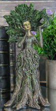 Celtic Greenman Tree Woman Gaia Dryad Ent Native Morning Beauty Sunrise Figurine picture