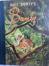Walt Disney's Bambi Gallery 1941 Vintage Childrens Book picture