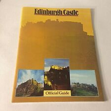 Edinburgh CASTLE Official TOUR GUIDE 1980  Scotland Pictorial Guide  picture