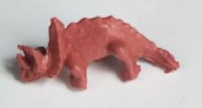 1958 Vintage Premium Cracker Jack Prize 3D Triceratops Toy Dinosaur Stand Up picture