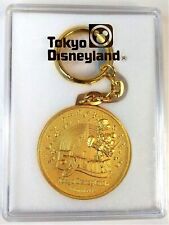 1988 Tokyo Disneyland 5th Anniversary Commemorative Medallion Keychain -US Stock picture