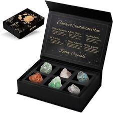 Aovila Cancer Zodiac Crystals Gift Set Cancer Personalized Crystal Birthstones picture