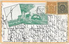 24350 - MEXICO -VINTAGE POSTCARD - ETHNIC POSTCARD - IRRIGATION METHODS 1904 - N picture