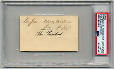 President FRANKLIN D. ROOSEVELT Signed WH Business Card 