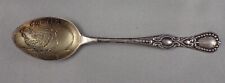 Tiny Antique Easter Chick & Egg Sterling Silver Spoon  picture