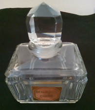 Vintage Bellodgia Caron Perfume Bottle Paris France, Circa 1920s-1930s Baccarat? picture