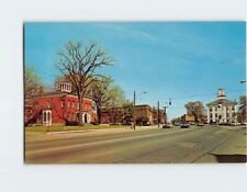 Postcard Main Street Looking west Batavia New York USA picture