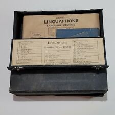 Vintage Linguaphone Spanish Course - Records in Original Case w/Booklet Complete picture