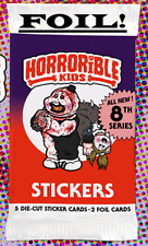Horrorible Kids Series 8 Single FOIL Trading Cards U Pick Mark Pingtore 2023 picture