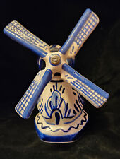 Nice Delft Blue Porcelain Windmill --- Lot 1820 picture