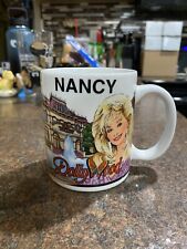DOLLYWOOD PARK PERSONALIZED COFFEE MUG NANCY DOLLY PARTON 1997 LINYI picture
