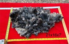Huge Raw & Rough Smokey Quartz Crystal Cluster 52lbs 21”x16”x7” picture