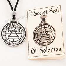 Secret Seal of SOLOMON Pendant Necklace Magick PROTECTION Talisman picture