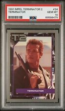 PSA 10 GEM MINT Arnold Schwarzenegger RC Terminator 2 #34 1991 Impel POP 3 T2 picture