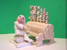 LENOX Disney a GRUMPY SERENADE for SNOW WHITE Organ sculpture NEW in BOX withCOA picture