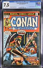CONAN #23 CGC 7.5 1ST APP OF RED SONJA BARRY WINDSOR-SMITH ROY THOMAS STRY picture