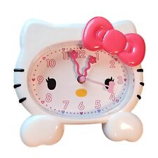 SANRIO Hello Kitty Hanging Wall Clock 2011 Vintage Collectible Tested Works picture