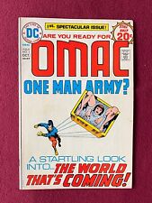 OMAC #1  1ST PRINT, 1974, KIRBY CLASSIC, 1ST BROTHER EYE DC Comics GNARLY picture