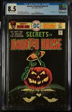 SECRETS OF HAUNTED HOUSE #5, CLASSIC BERNIE WRIGHTSON HALLOWEEN COVER, CGC 8.5 picture