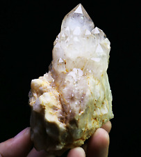 1.11lb NATURAL Skeletal White QUARTZ Crystal Cluster Tibetan Specimen picture