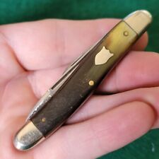 Old Vintage Antique Wadsworth Austria Horn Stockman Pocket Knife picture