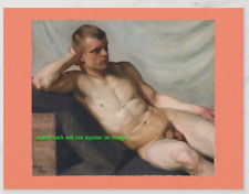 POSTCARD Print / Andersen VALDEMAR / Reclining nude male, 1920s picture