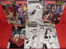 VAMPIRELLA ARMY OF DARKNESS 1-4 DYNAMITE VARIANT SET COMPLETE 7 COMICS 2015 NM picture