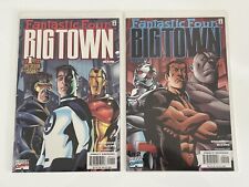 Fantastic Four Big Town #1 2 3 4 Marvel Mini Series Comic book Set picture