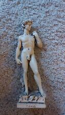 Vintage Statue of David Florence Firenze Italy Travel Vacation Souvenir Resin 9