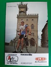 CYCLING cycling card ORLANDO MAINI team ALFA LUM OLMO 1984 picture