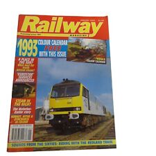 Railway Magazine Jan 1993 Great Britain Train Railroad Transportation Travel picture