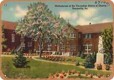 Metal Sign - Pennsylvania Postcard - Motherhouse of the Vincentian Sisters of C picture
