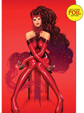 [FOIL] SCARLET WITCH ANNUAL #1 UNKNOWN COMICS DAVID NAKAYAMA EXCLUSIVE VIRGIN VA picture