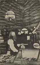 FREEPORT ME Maine Hermit Inside Cabin Old Postcard picture