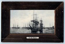 Gulfport Mississippi MS Postcard In The Harbor Correctionville IA 1907 Antique picture