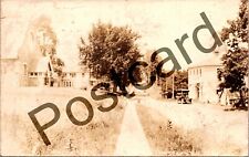 1919 LAKE STREET, PORT KENT NY, old automobile, RPPC postcard jj145 picture